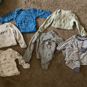 long sleeve onesies and pant sets pack